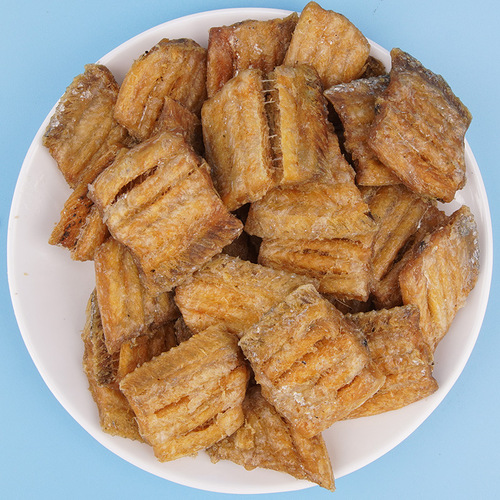 Hairtail Crisps 500g Canned Crispy Hairtail Mini Fish Dried Seafood Snack Appetizer Specialty Netted Seafood Delicacy