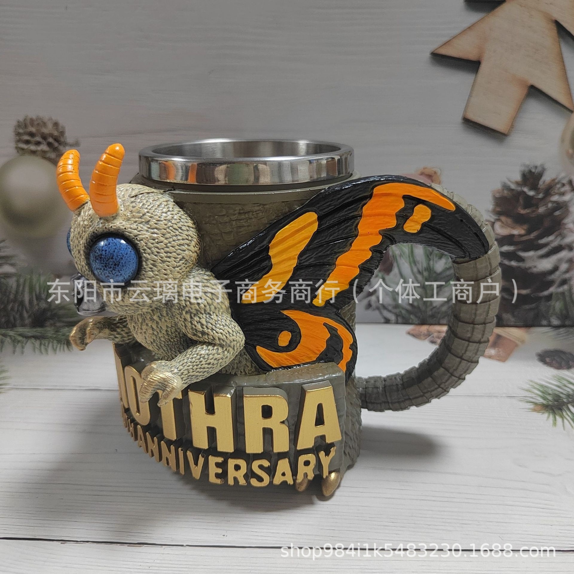 Nuevos productos de taza transfronteriza, estaciones independientes, nuevos productos de resina de barra irlandesa con forro interno, adornos de taza