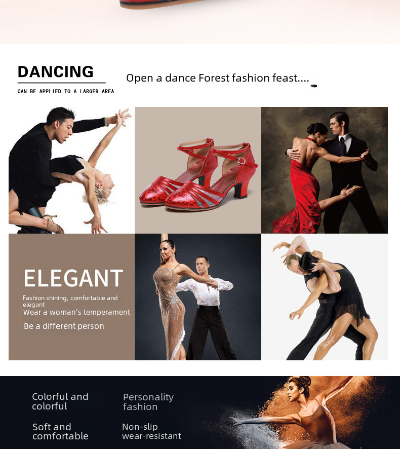 Latin Dance Shoes Image 2