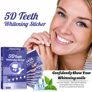 [Cross-Border Supply] Jaysuing 5D Dental Patch, Dental Care Gel, Dental Patch, Dental Mold, Oral Care Patch