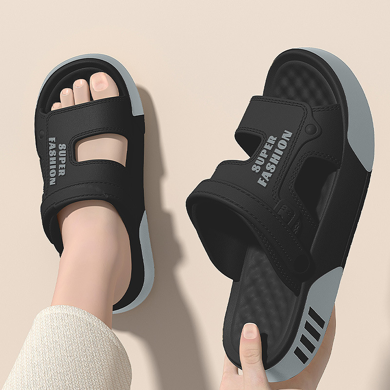Driving Sandals for Men 2025 New Summer Outer Wear Home Indoor Non-Slip Non-Stinky Feet Outdoor Soft-Soled Sandals