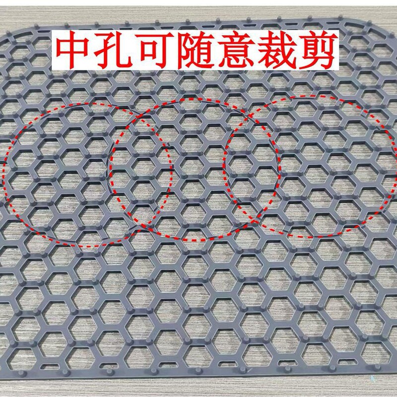 可折叠硅胶水槽垫隔热垫加厚耐高温镂空高压锅砂锅垫盘子高温耐热|undefined