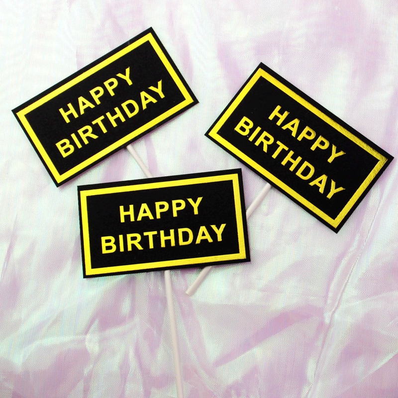 English Birthday Happy Cartoon Balloon HB Love Gift Box Birthday Happy Cake Account Crown Crown милые звезды