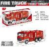 Alloy back force engineering fire truck