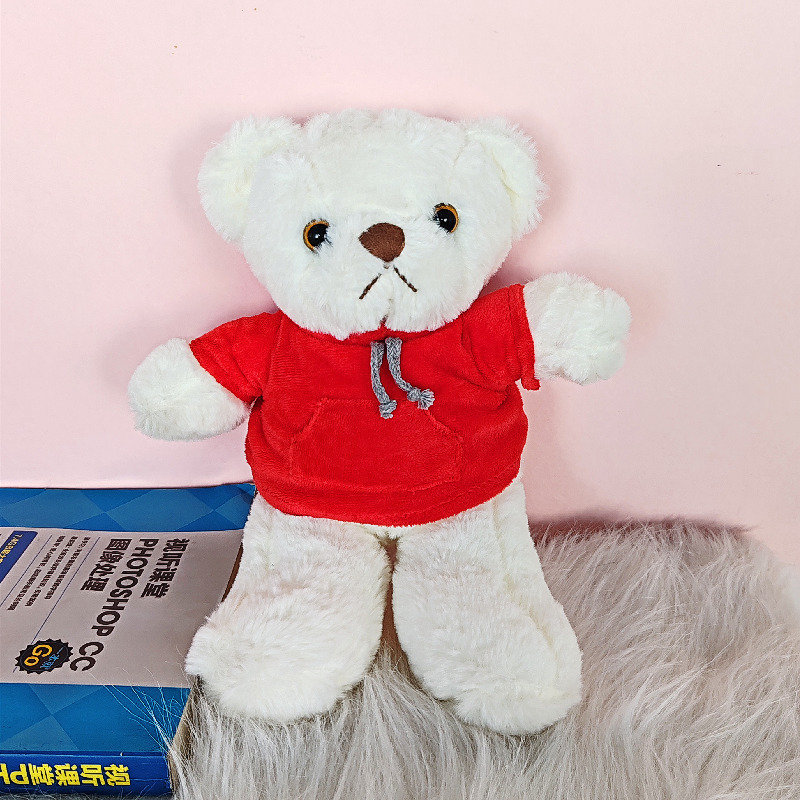 Lindo suéter oso muñeca peluche peluche oso muñeca regalo de cumpleaños máquina de captura muñeca al por mayor transfronteriza