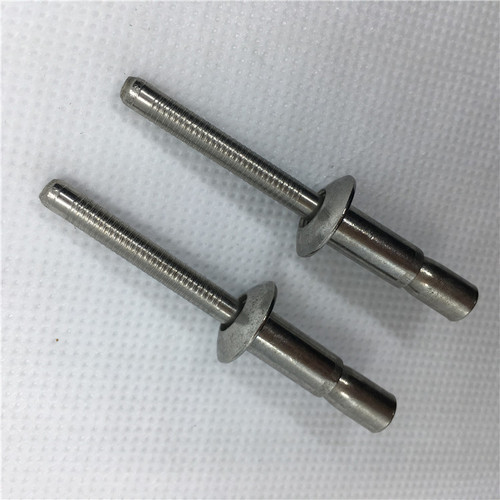 Good brushed type full 304 stainless steel core blind rivets, high strength cup inner locking rivets, factory direct sales