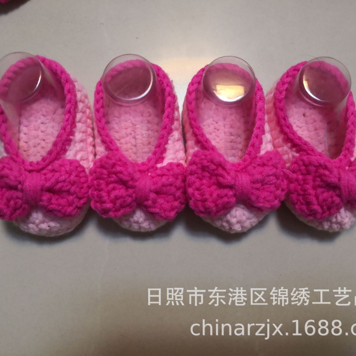 手钩婴儿鞋毛线鞋棉线鞋宝宝鞋软底鞋步前毛线鞋