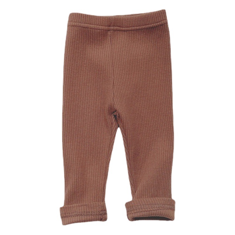 Pantalones de los niños pantalones casuales de los niños pantalones de bebé de primavera bebé pantalones de algodón de primavera bebé pit leggings