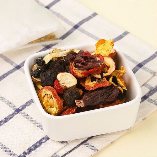 Sour plum soup manufacturer no-cook raw material package combination flower and fruit tea hawthorn orange peel licorice wholesale delivery