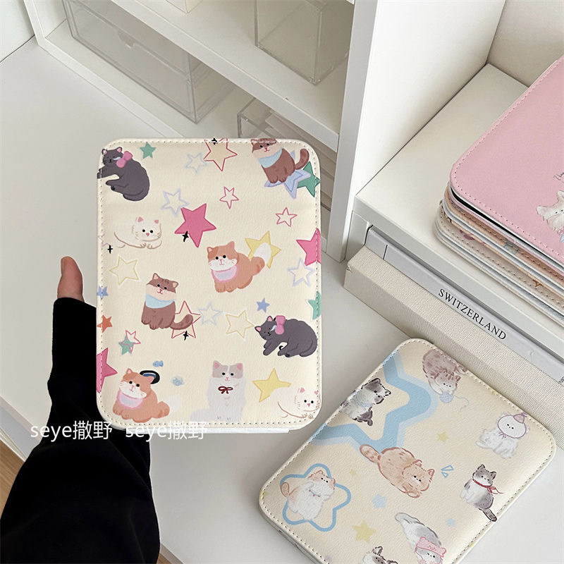 かわいい折り畳み鏡のデスクトップは家庭用デスクトップの小さな携帯アニメ児童学生寮化粧鏡を立てることができる|undefined