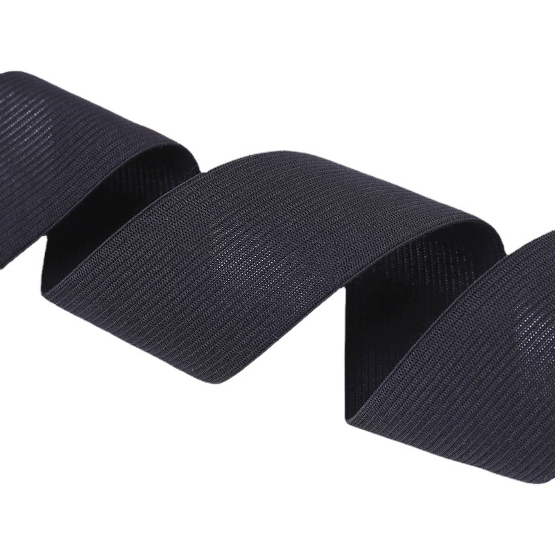 Вязаная эластичная лента для брюк, ширина 4 см, в наличии, оптовая цена 0,27 юаня/метр, можно стирать, износостойкая, не выцветает.