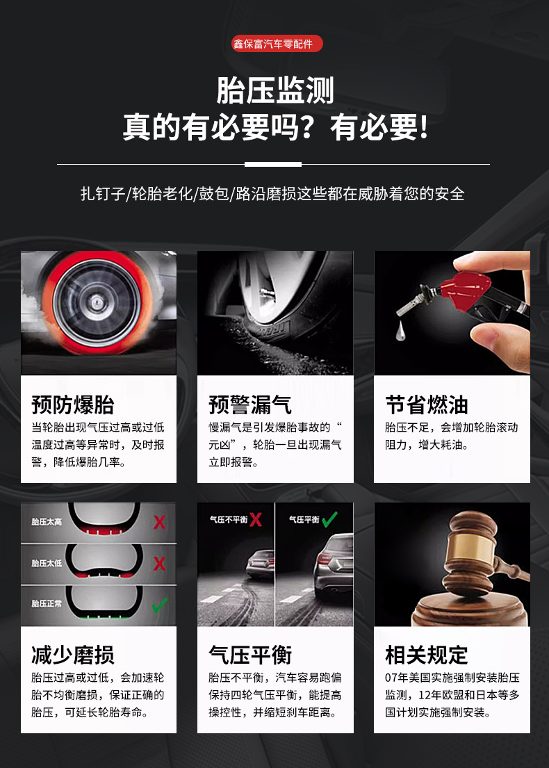 The Tire Pressure Sensor Is Suitable for the New Bmw g Series Chassis Models and the Mercedes-Benz Gls Tire Pressure Monitor 5A3Dc04