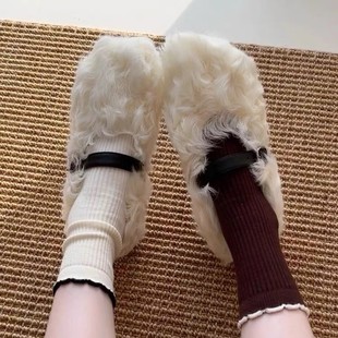 ��ë�桫��ɫ���ëë����ЬŮ�ﶬ�⴩�¿�һ�_�żӽq��ů��Ь