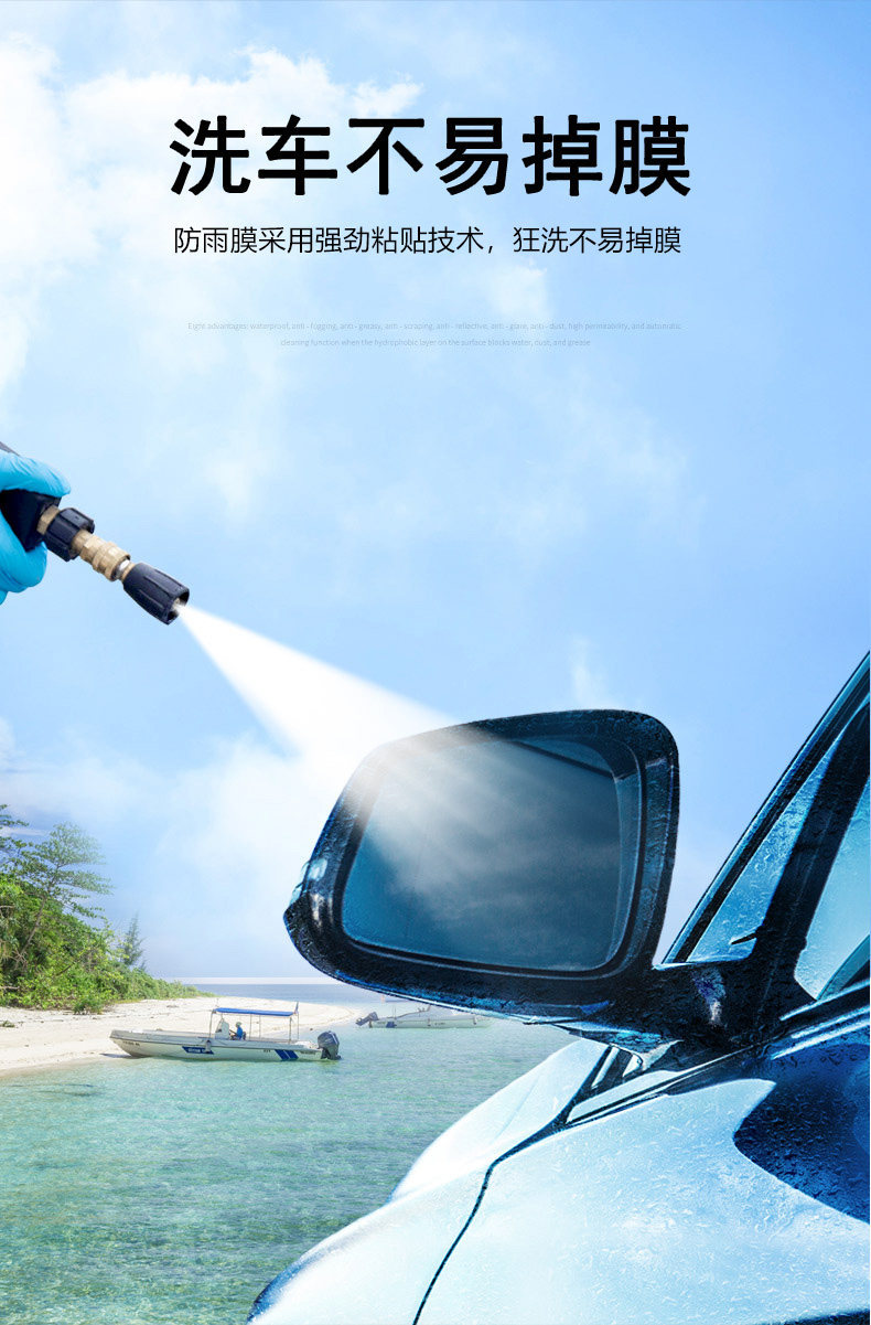 Rearview Mirror Anti-Rain Film