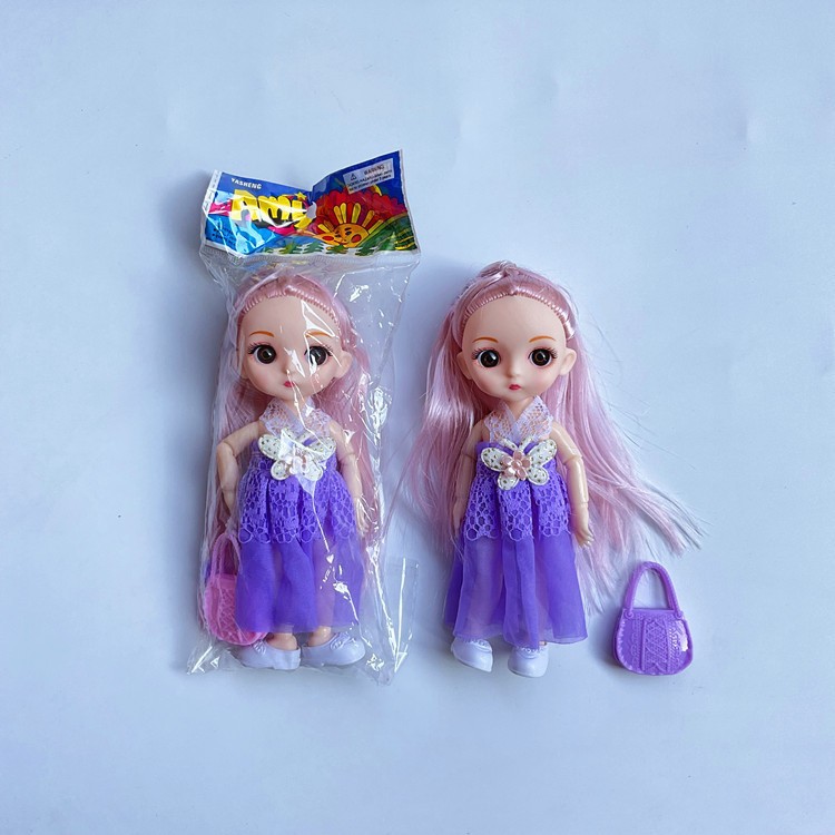 Sola simulación DIY muñeca Barbie al por mayor OPP bolsa chica de juguete piso push stall Premio muñeca princesa