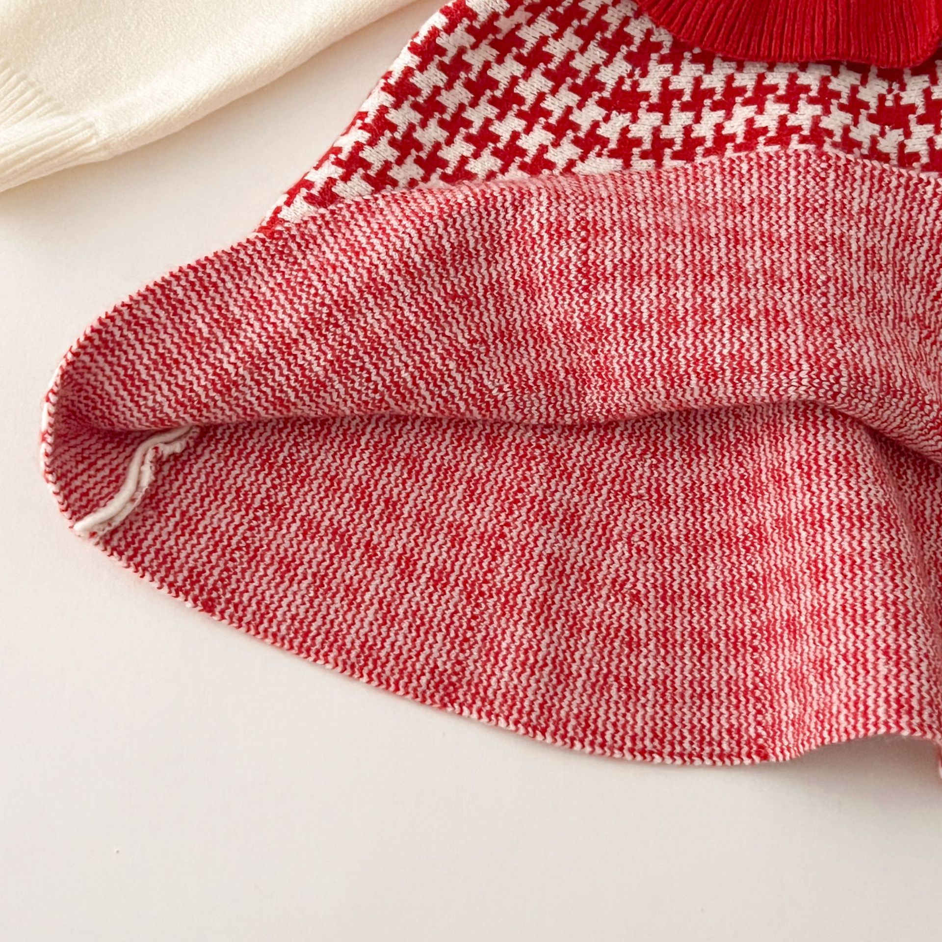 JINYONG 2024 New Cute and Sweet Small Flower Girl's Knitted Dress_voghion.com