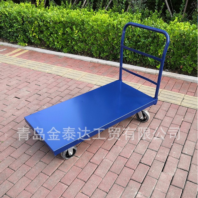 大载重工具车平板手推车 物流车 四轮搬运车