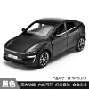 Alloy car, black car model, scale 1:32