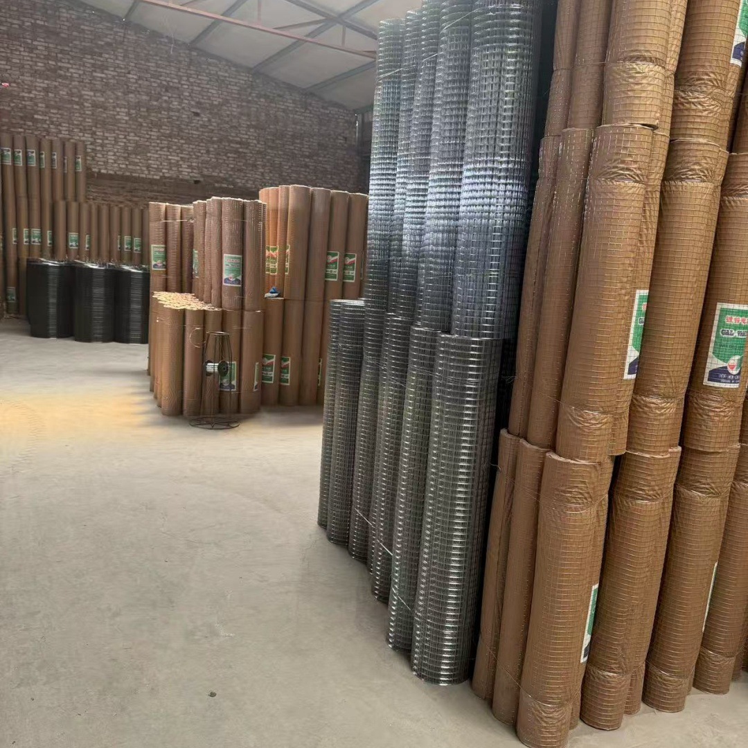 现货电焊网镀锌钢丝网工地抹墙防裂铁丝网9*25孔抹灰网