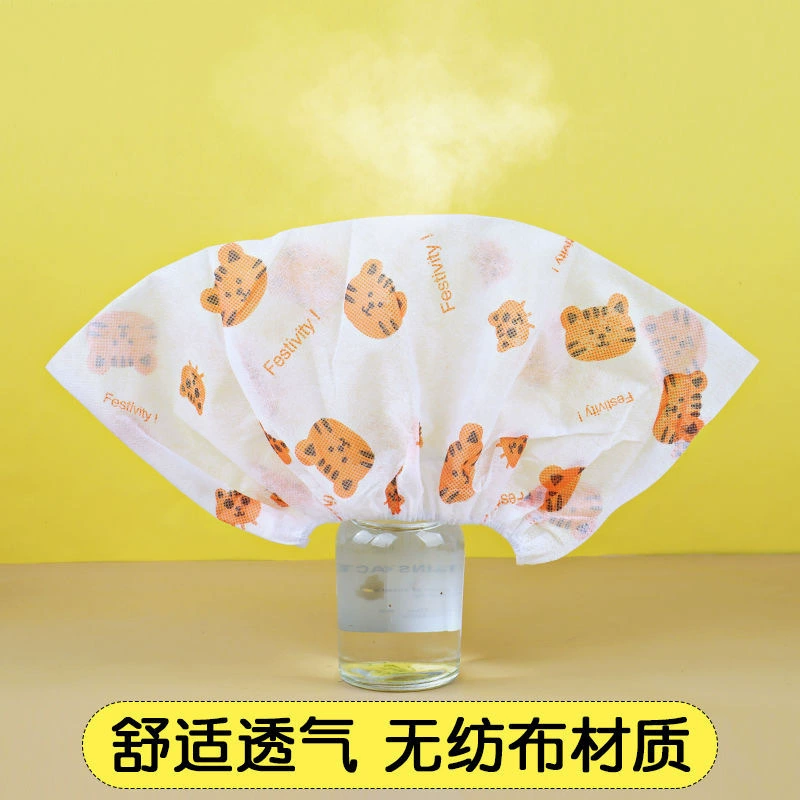 Cartoon wear-resistant non-slip shoe covers non-woven cloth