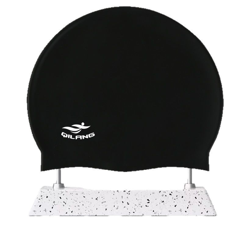 Adultos y niños sombreros de silicona personalizados logotipo de impresión de dibujo de muestra OEM sin estrangular sombreros de buceo fuente de trabajo