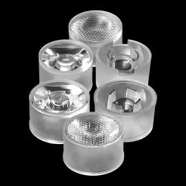 15直径18直径仿流明防水LED小透镜 15,20,45度平面及30,90度珠面