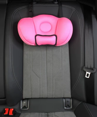 Headrest, Cross-Border Anti-Stranglehold Car Seat - pure-pink-hanging-headrest-one-size-fits-all