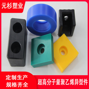 Customized Ultra-High Molecular Weight Polyethylene Processing Parts, Wear-Resistant and Pressure-Resistant Mechanical Plastic Accessories, Polymer Special-Shaped Parts