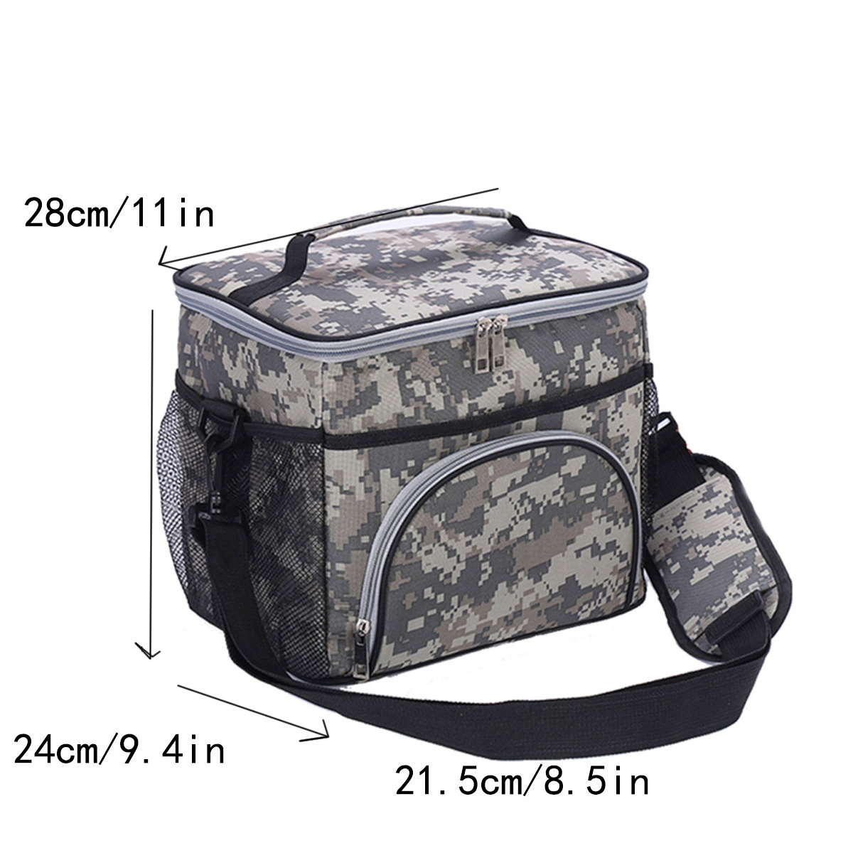 Warm thermal bag, capacious handheld lunch box, travel purse, direct factory sales