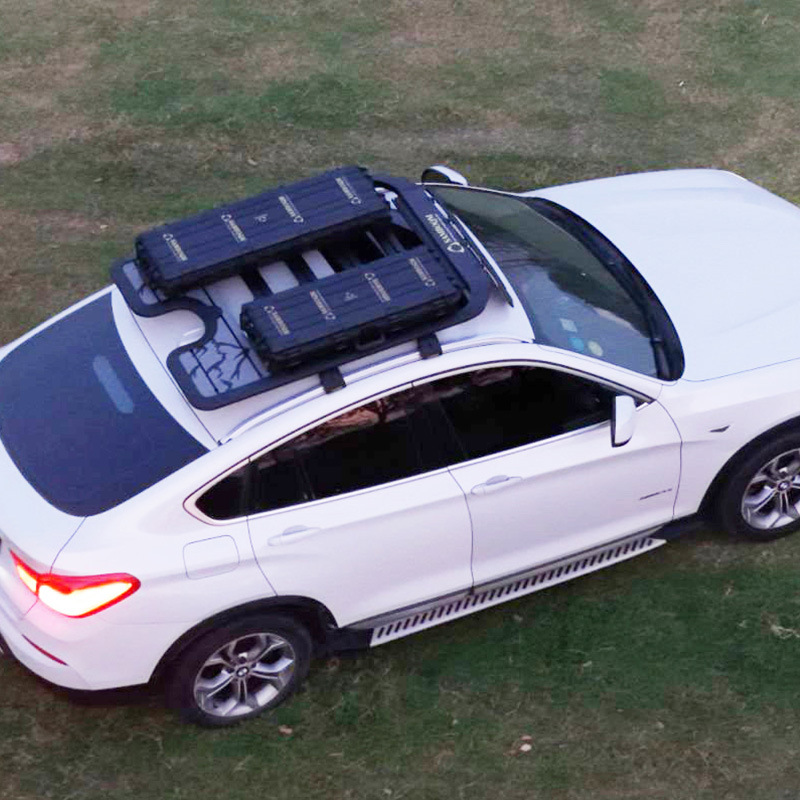 X4 Roof Rack, Mountain Bike Roof Rack, Outdoor Camping Modification, Multi-Functional Car Roof Platform
