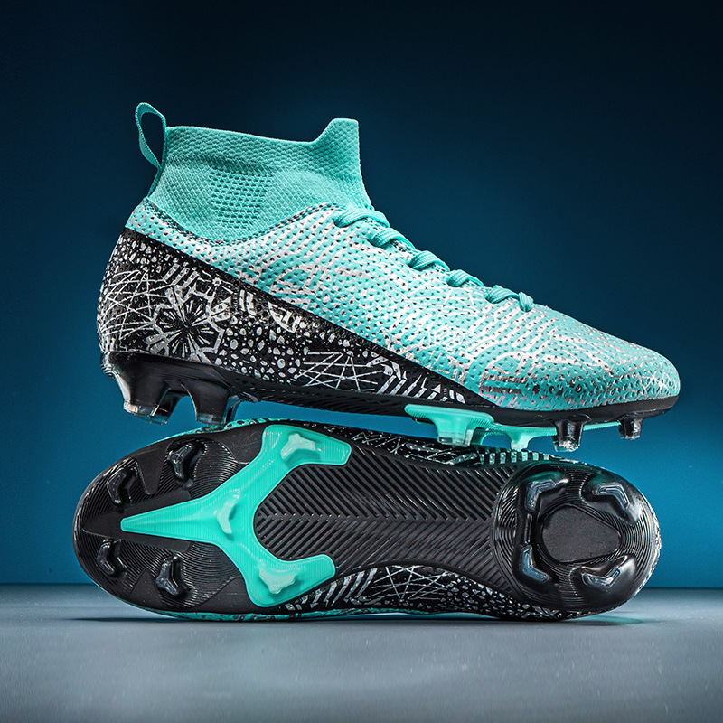 High Top Camo World Cup Long Broken Nail Match Kinder und Erwachsene Sonderangebot Fußballschuhe für Herren_voghion.com