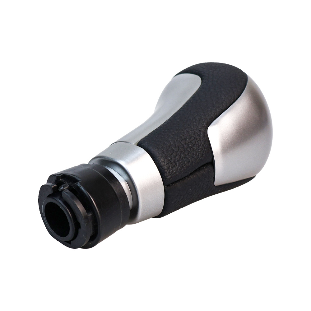 Suitable for Mercedes-Benz W176W246 manual transmission gear shift knob in silver, cabin accessory