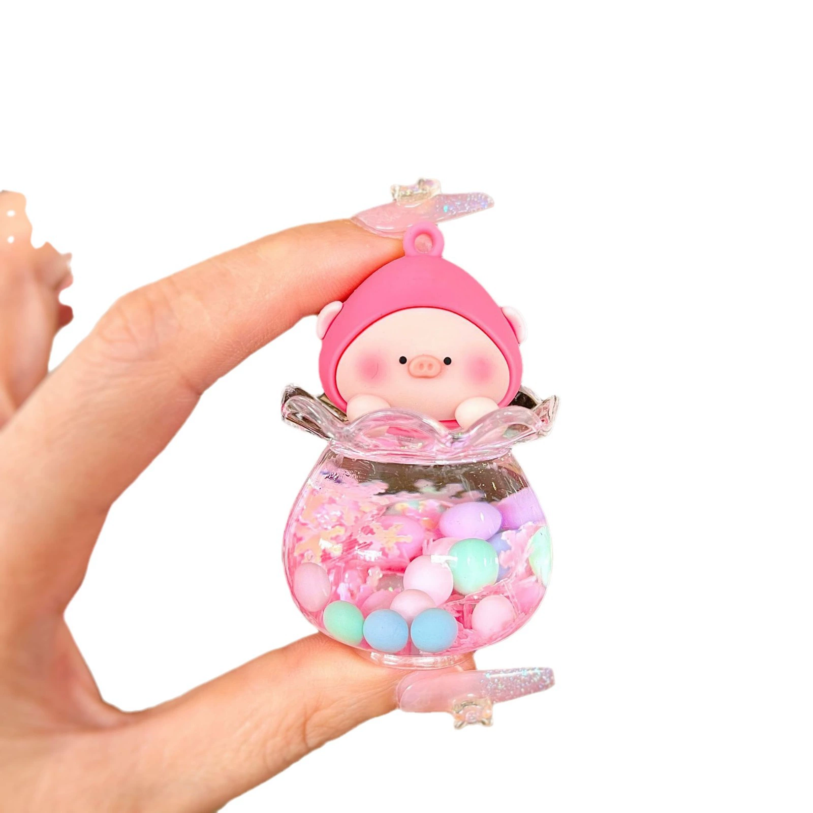 Glowing pendant, keychain, bag accessory, internet celebrity