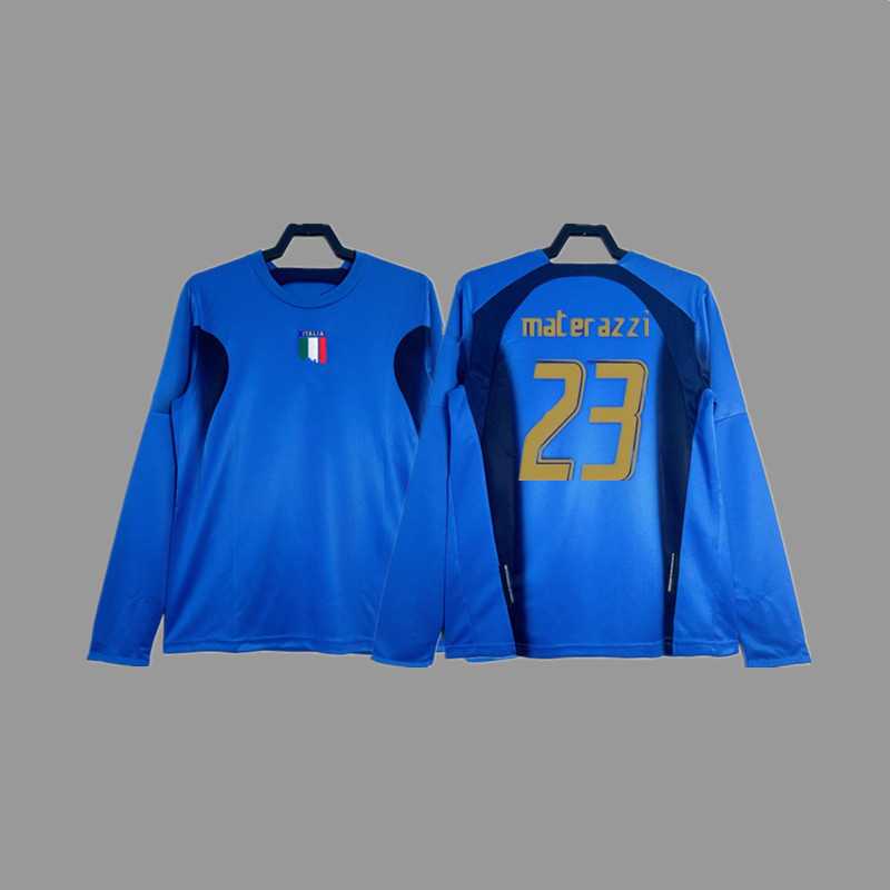 レトロジャージサッカーユニフォームイタリアユニフォームマルディーニバッジョピエロトッティカンナバロジャージ|undefined
