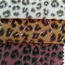 新款欧美印花豹纹性感连衣裙定位烫银边服装半身裙面料发饰头圈