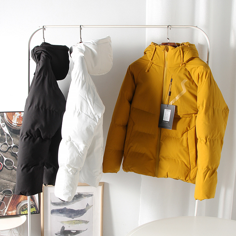 Dipeng replaces offline 3K+! Thickened, warm, sporty, casual, windproof, and waterproof outdoor hooded cotton-padded jacket for men