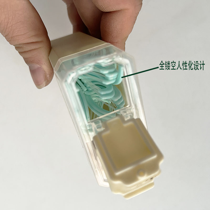 Dental floss and toothpick set 30 floss + 100 picks portable