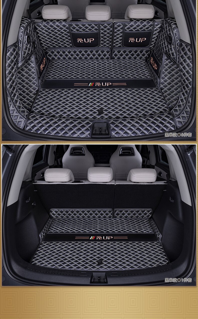BYD Yuan UP trunk mat, full coverage Yuan UP trunk mat, complete set of car interior modification and decoration accessories