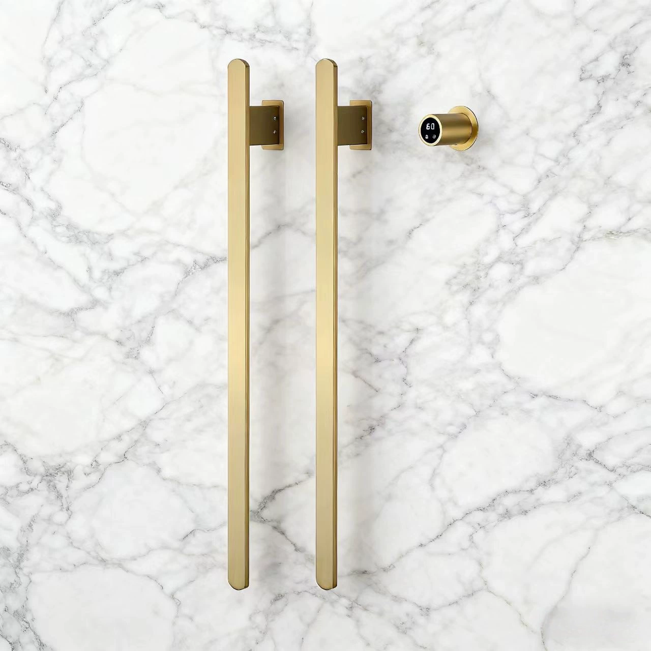 Популярная трансграничная вертикальная вешалка для полотенец с электрическим подогревом в Европе и Америке, популярная сушилка для банных полотенец, производитель нагревательных источников из углеродного волокна