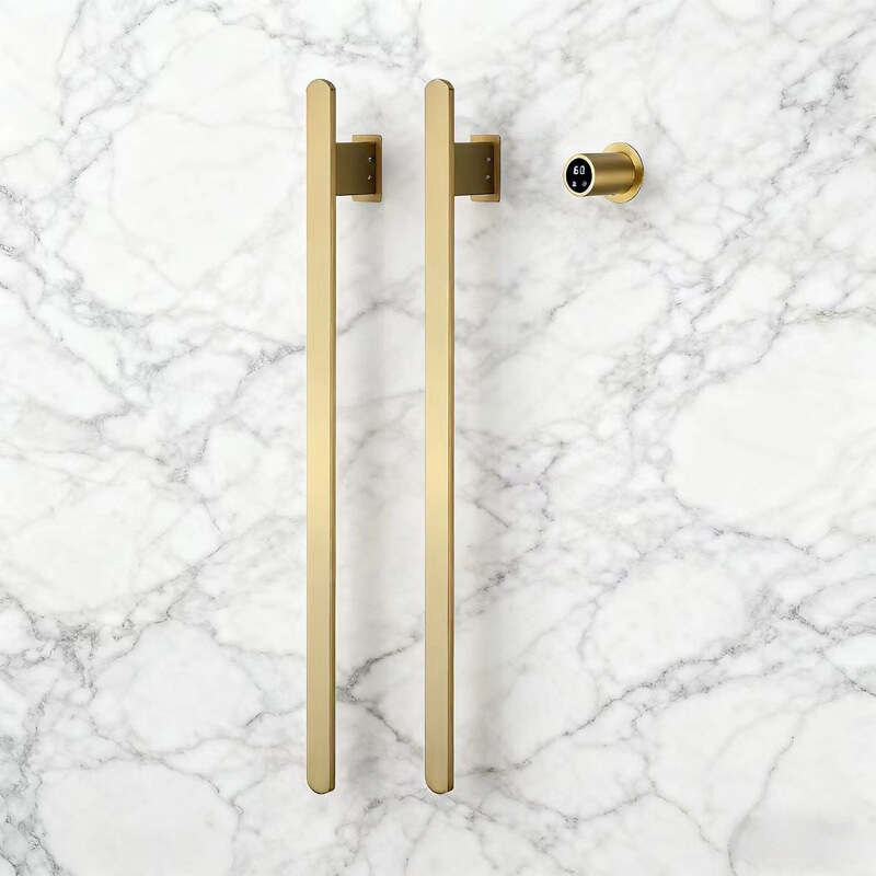 Cross-Border Popular Vertical Rod European and American Electric Heated Towel Rack Hot-Selling Solid Bath Towel Drying Rack Carbon Fiber Heating Source Manufacturer Cross-Border Popular Vertical Rod European and American Electric Heated Towel Rack Hot-Selling Solid Bath Towel Drying Rack Carbon Fiber Heating Source Manufacturer