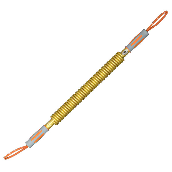 Golden two-color import handle
