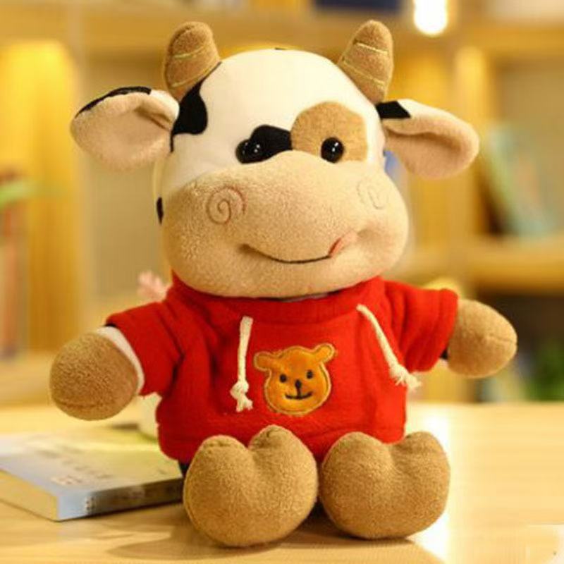 Cow [red sweatshirt style]