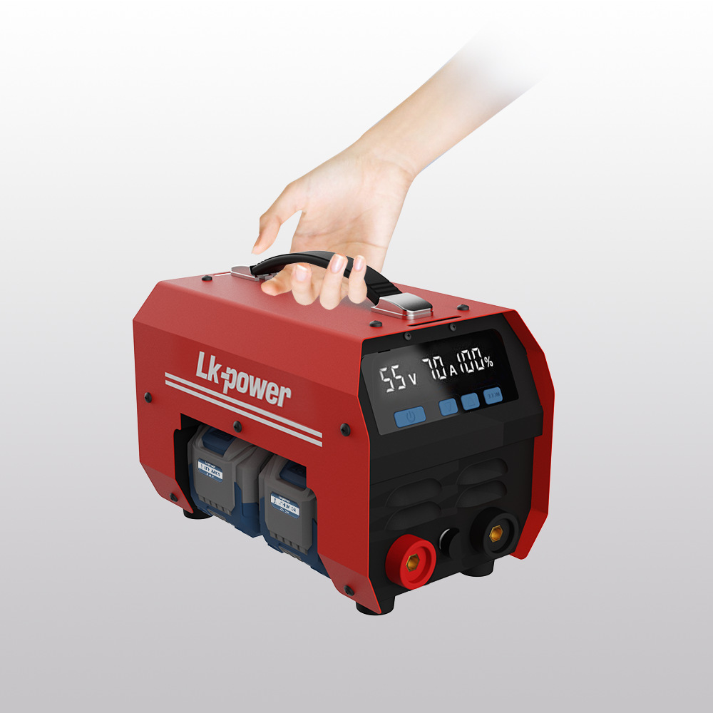 LK-120MB-MINI 手持锂电池充电电焊机可换电池