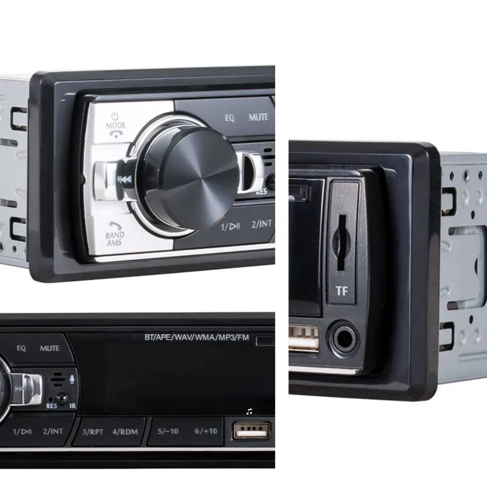 Car Radio 12V/24V Audio System Multifunctional Bluetooth Mp3 Player Replacement for Car Cd Player