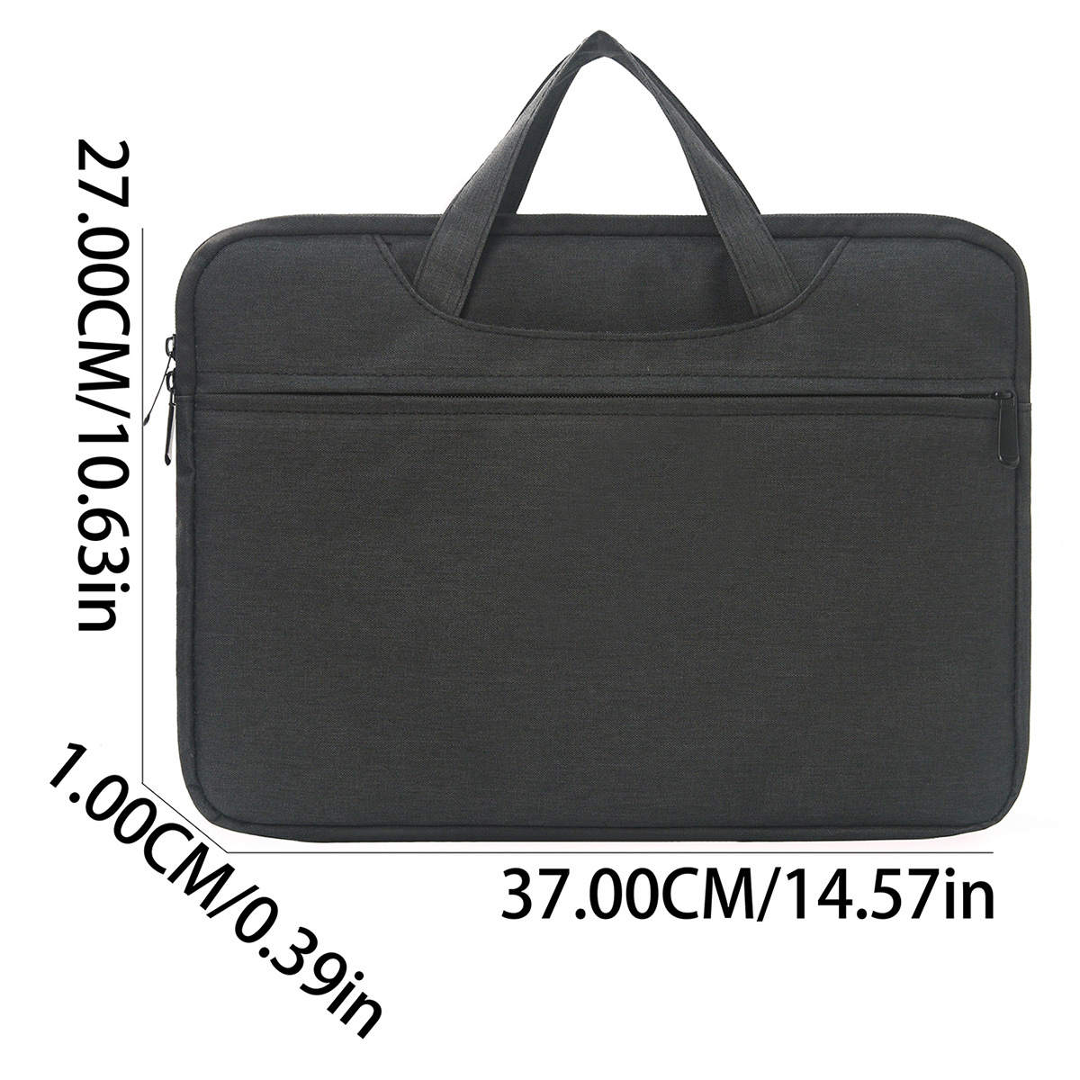 Laptop Shoulder Bag Large Capacity Crossbody Computer Case_voghion.com