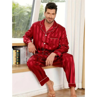 B 67980 Satin long sleeve homewear �z���L��Ҿӷ��羳��