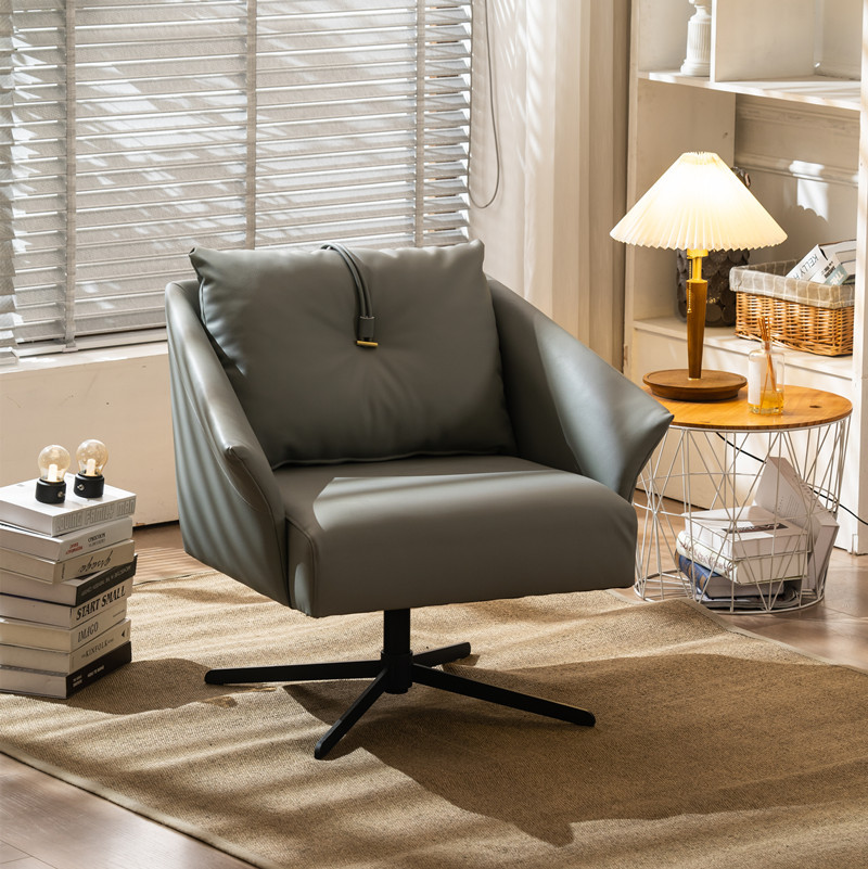 Single sofa chair Nordic leisure designer model home living room…