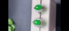Emerald Pendant green Ice Radiation protection Blood jade Domestic appraisal fashion OL Geometric Bracelet