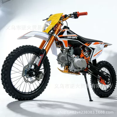 125Cc Off-Road Motorcycle Two-Wheel All-Terrain Adult High-Speed Off-Road Motorcycle Fuel Vehicle (Motosikletlər)
