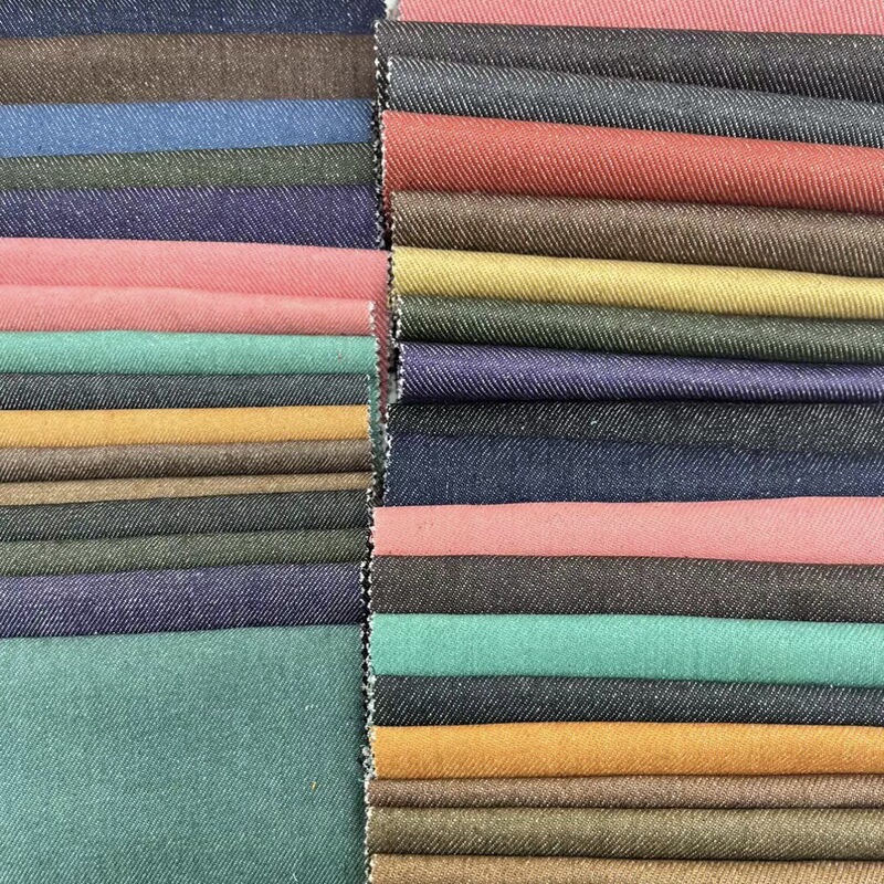 All-Cotton Colorful Textured Denim Fabric for Autumn and Winter Men's and Women's Jackets, Pants, Clothing, Bags, and Shoes, Thickened and Warm All-Cotton Colorful Textured Denim Fabric for Autumn and Winter Men's and Women's Jackets, Pants, Clothing, Bags, and Shoes, Thickened and Warm